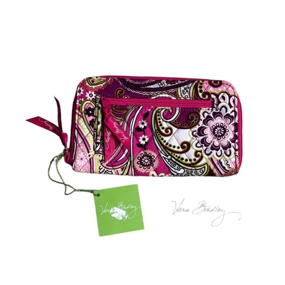 Vera Bradley Bags Vera Bradley Wallet Very Berry Paisley Nwt Poshmark